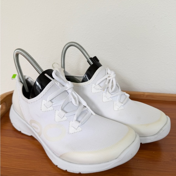 OOFOS Oomg Sport Shoes Oofoam Fibreflex Reduce Stress Ankle/Joints Sz 8 Woman - Picture 11 of 12